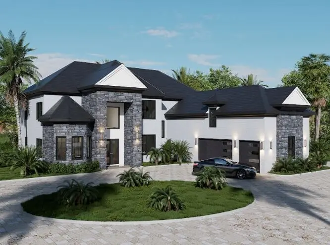 A stunning luxury custom built home